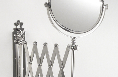 Concertina Shaving/Make-Up Mirror