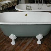 French Double-Ender with Art Nouveau feet c.1900