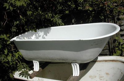 Edwardian 'Scroll' foot Bath c.1900