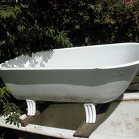 Edwardian 'Scroll' foot Bath c.1900