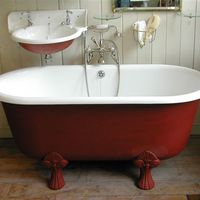French Double-Ended 5' Empire Bath c.1870