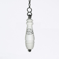 Porcelain Pull Handle with Chain