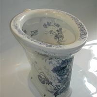 'The Walmore' Victorian WC C.1890 with P-Trap Outlet