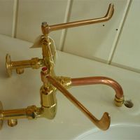 Wall-Fixing Lever-Operated Kitchen Mixer Tap C.1950