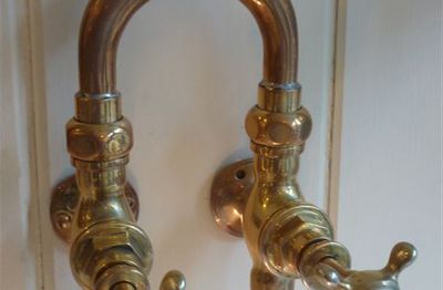 Victorian Wall-Fixing Wishbone Shower by J,Bolding, London C.1880