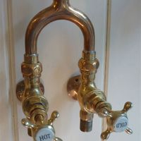 Victorian Wall-Fixing Wishbone Shower by J,Bolding, London C.1880