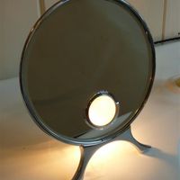 Illuminated electric Mirror by Harcourts of London C.1930