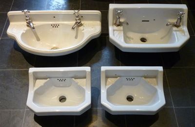 Selection of small Cloakroom Basins.