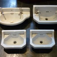 Selection of small Cloakroom Basins.
