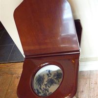 New Mahogany Throne Seat 