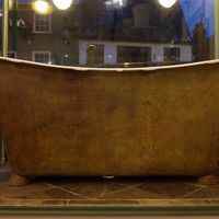 Early French Bateau Bath C.1860