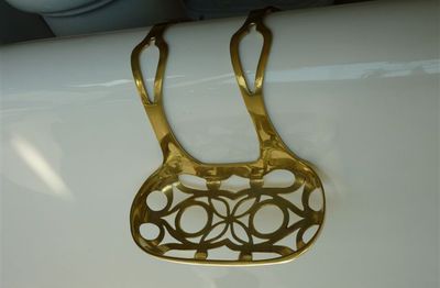 French soap dish for roll tops C.1900