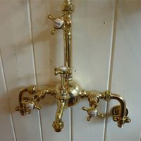 Porcher, Paris Bath/Shower Mixer Tap C.1920