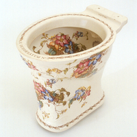 Polychromatic WC by Porcher, Paris c.1880