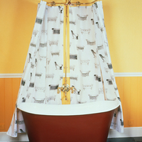 Bateau Bath on Plinth c.1890