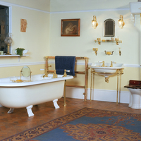 Victorian Bathroom Suite all by John Bolding of Davies St. London c.1890