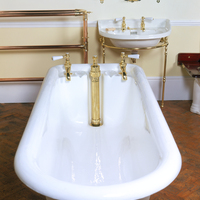 'Kenon' Plunger Waste Bath by J.Bolding c.1890