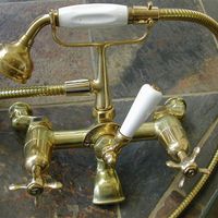 Rare Back-Loading Bath/Shower Mixer c.1930