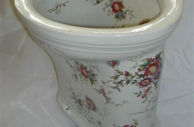 'The CLIFFE' Victorian Polychromatic WC by Twyford